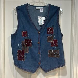 Vintage Bobbie Brooks Denim Vest